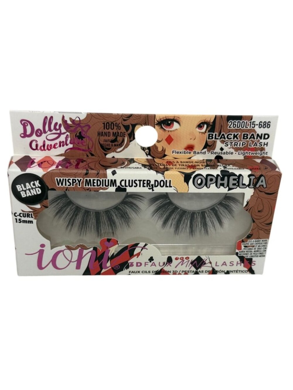 Ioni Dollys Adventure Ophelia Faux Mink Lashes